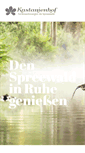 Mobile Screenshot of kastanienhof-spreewald.de